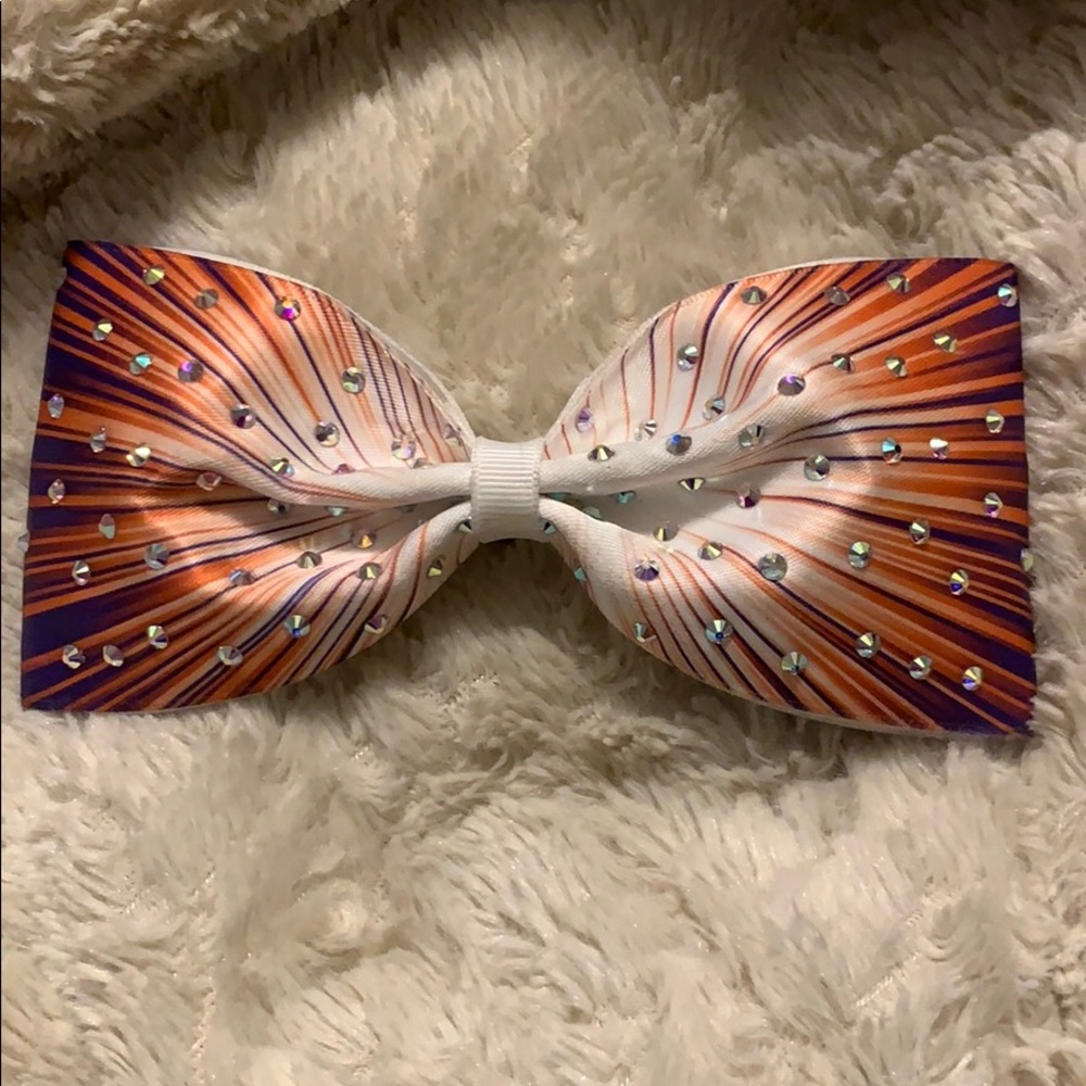 Rockstar cheer bow
